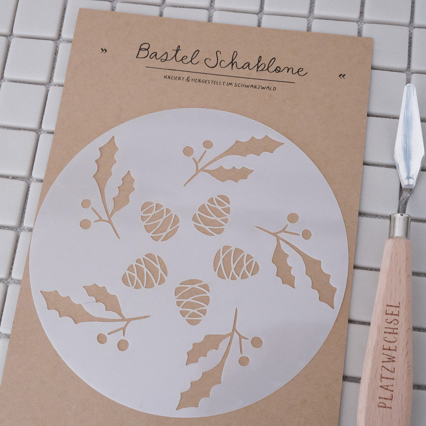 Schablone I Zapfen I 14,5 cm