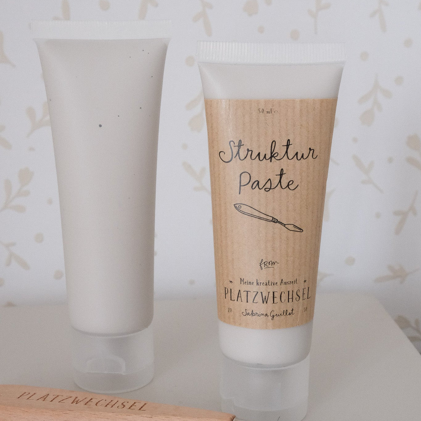 Strukturpaste | Mandelnougat/ Taube | 50ml