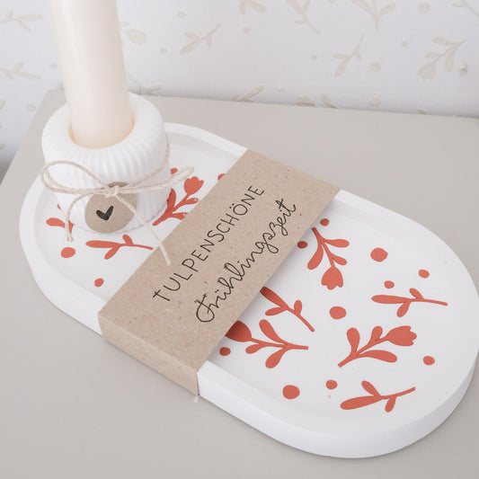 Schablone I Tulpe I 16,4 cm oval