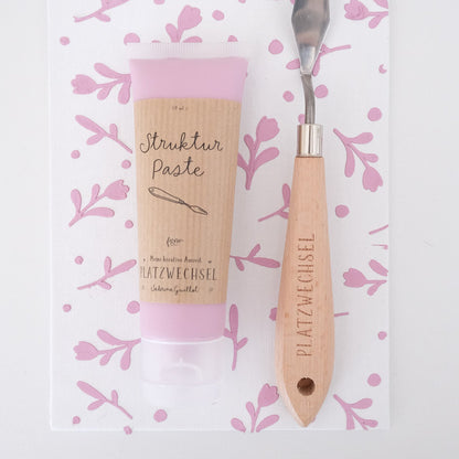 Strukturpaste | Puderpink  | 50ml