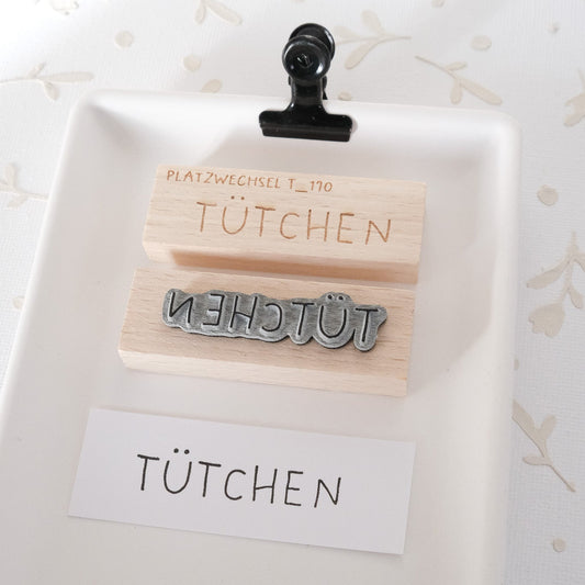 Textstempel | Tütchen | 6 cm