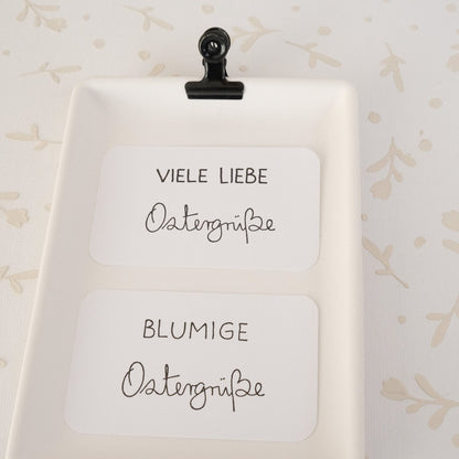 Textstempel | Ostergrüße | 6 cm