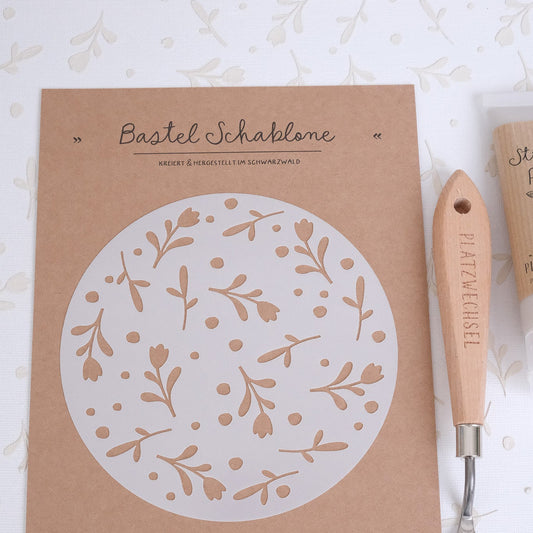 Schablone I Tulpe I 12,5 cm