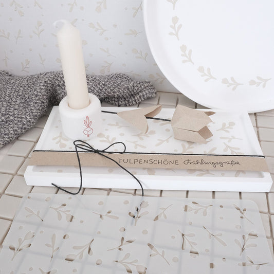 Schablone I Tulpe I 10 x 22 cm