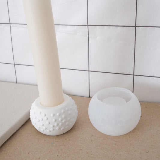 Gießform | Kerzenhalter Punkte | 4,8 cm