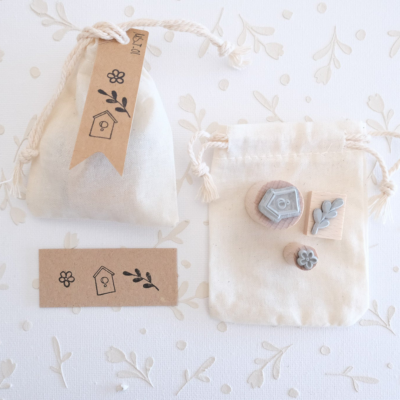 Ministempel Set |Frühling | 3 Stück