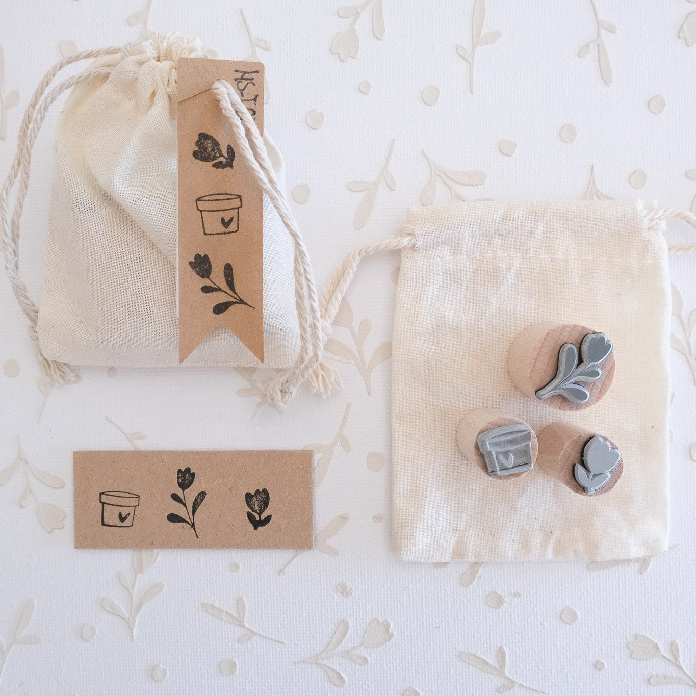 Ministempel | Set Tulpe | 3 Stück
