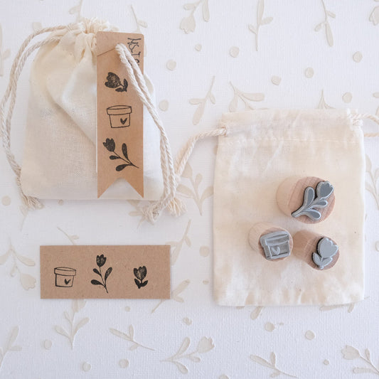 Ministempel | Set Tulpe | 3 Stück