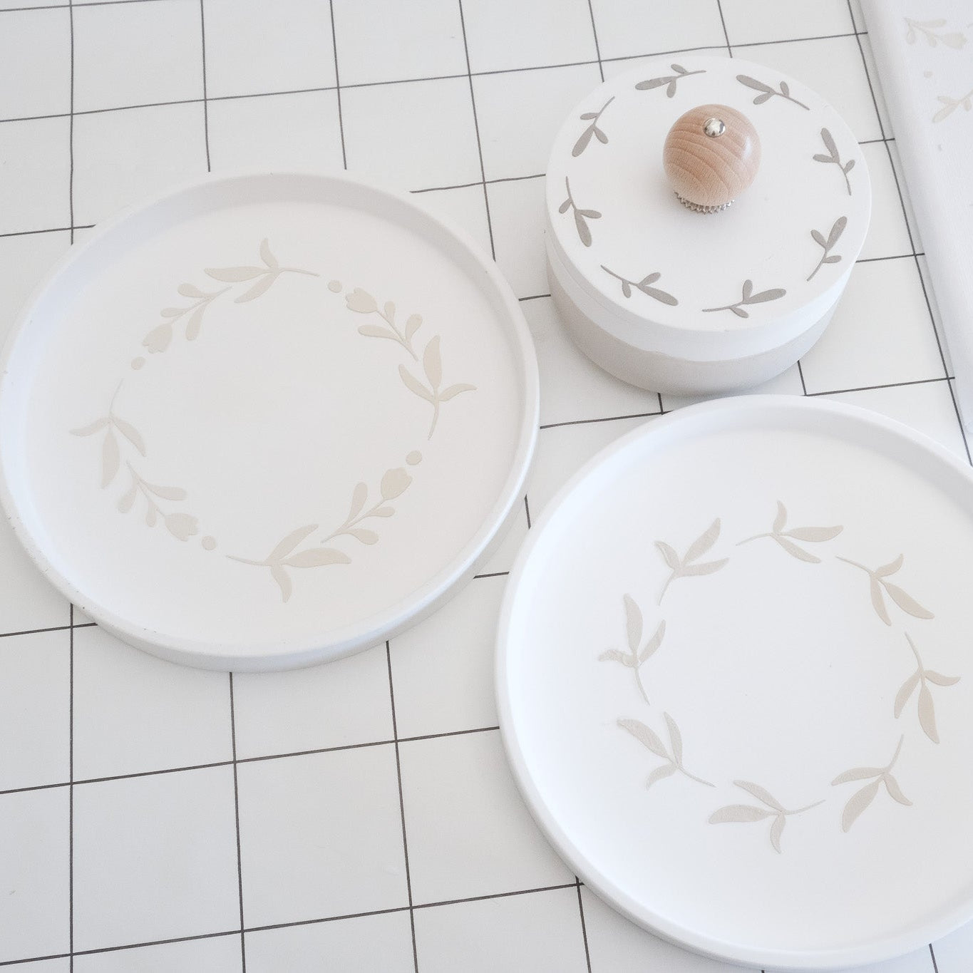Schablonen Set I "Frühlingszweige" I 15 cm