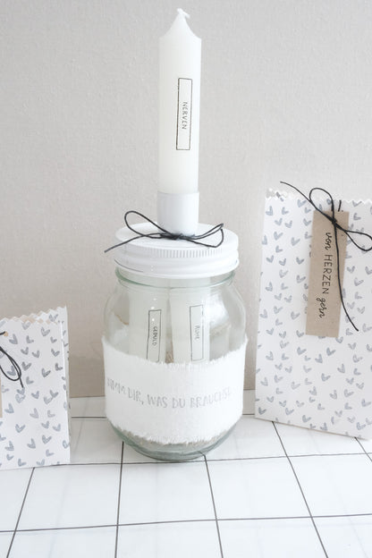 Stempel Set | Box Liebe Nr 07 | 7 Stempel + Gratis Schablone