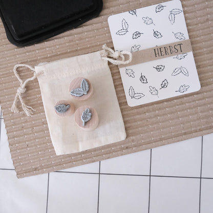 Ministempel Set | Herbst Nr 04 | 3 Stück