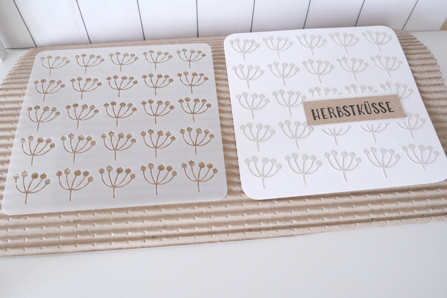 Schablonen Set I "Herbst" I 13,5 cm + A6