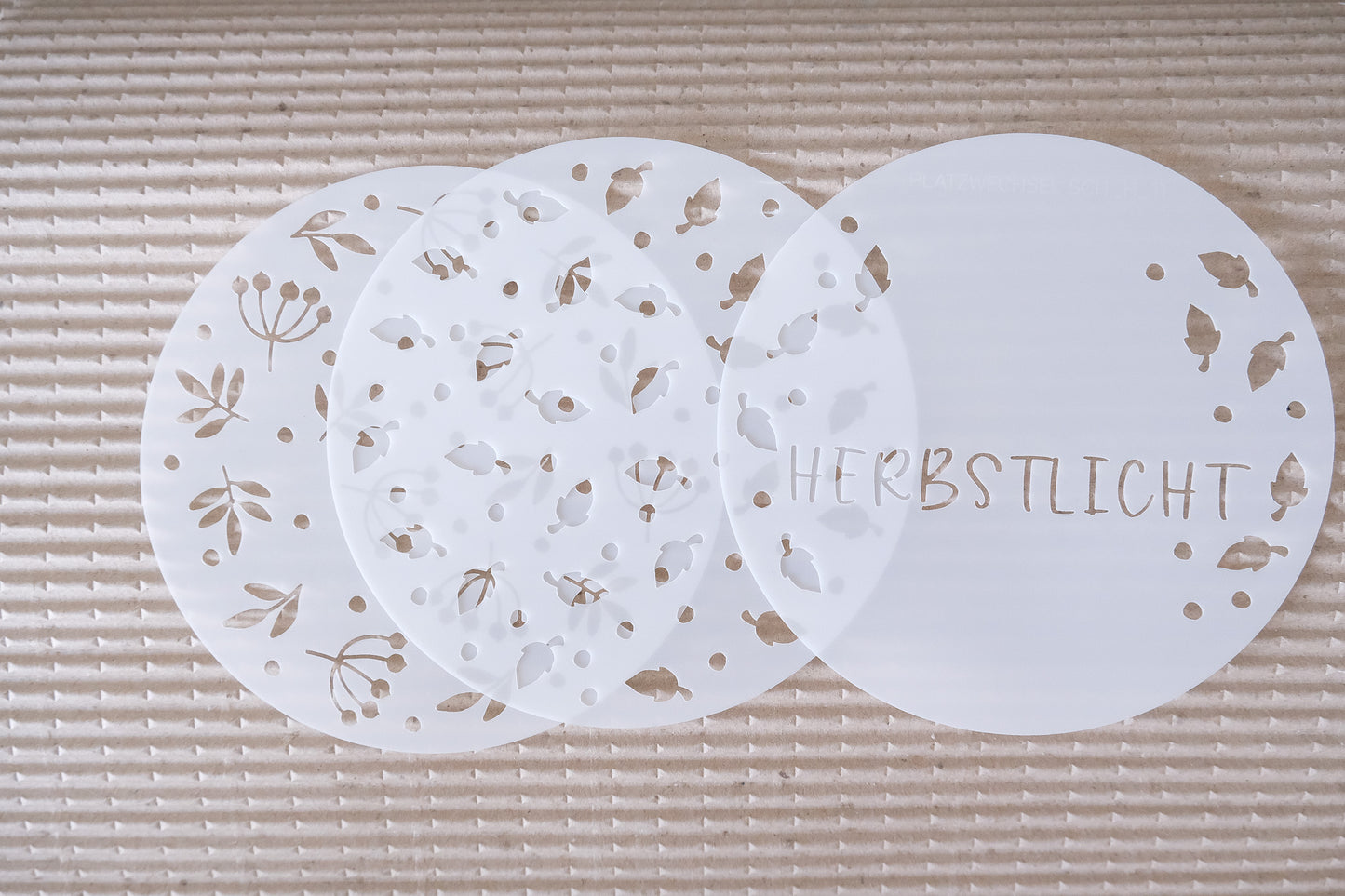 Schablonen Set I "Herbst" I 12 cm