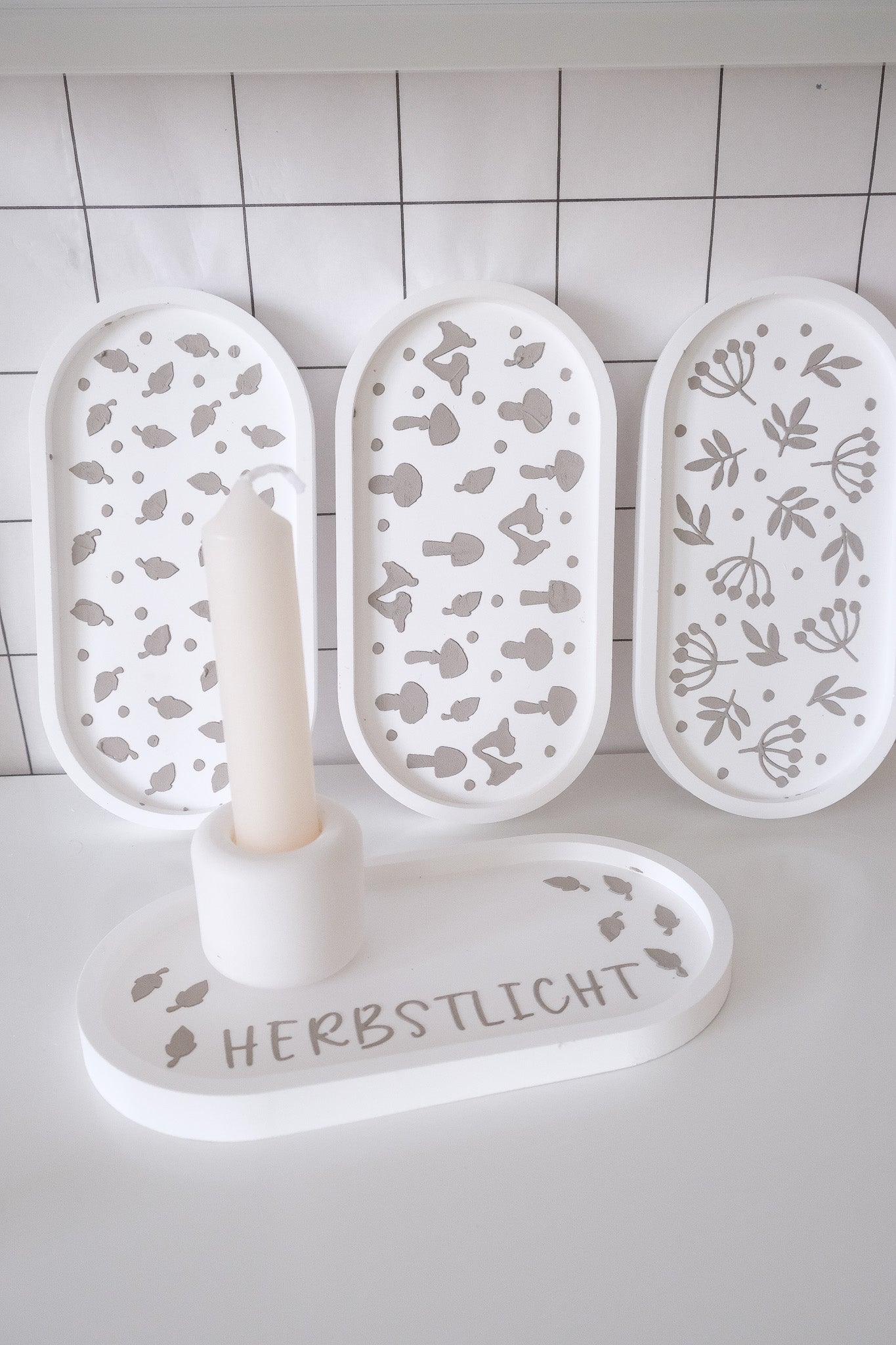 Schablonen Set I Herbst I 16,4 cm oval