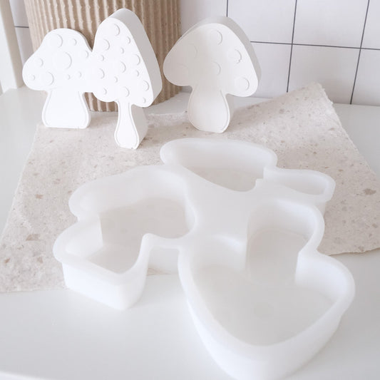 Gießform | Pilze | 14 x 13,2 cm