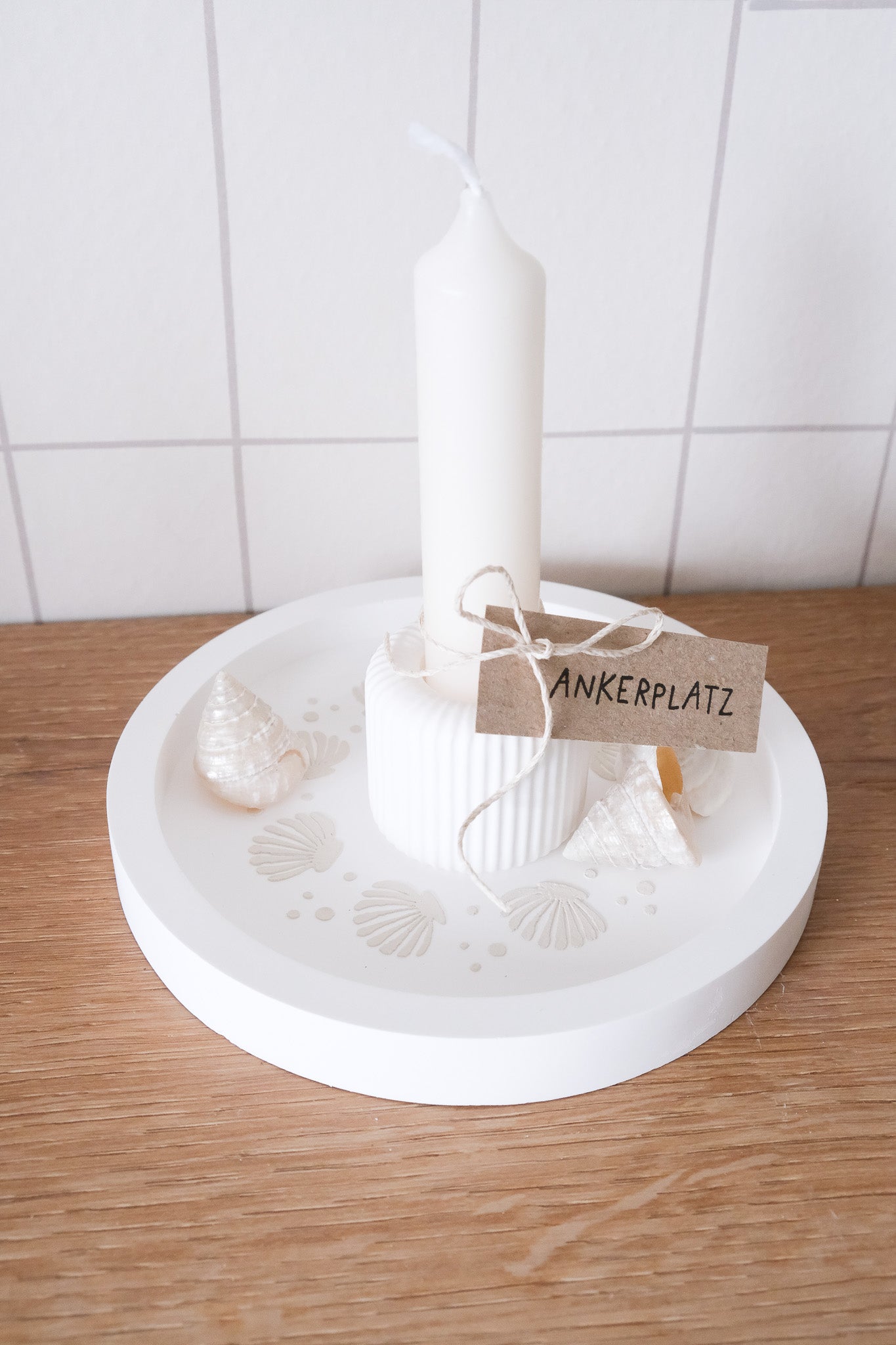 VORBESTELLUNG - Schablone I Muschel I 12 cm