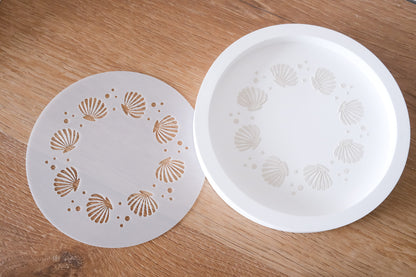 VORBESTELLUNG - Schablone I Muschel I 12 cm