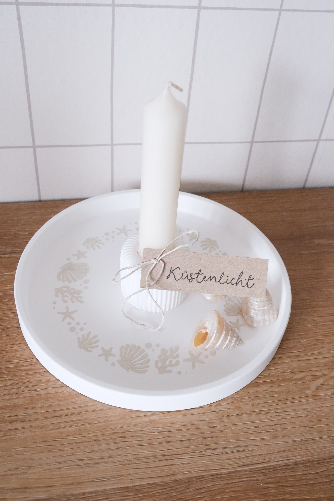 VORBESTELLUNG - Schablone I Muschel I 15 cm