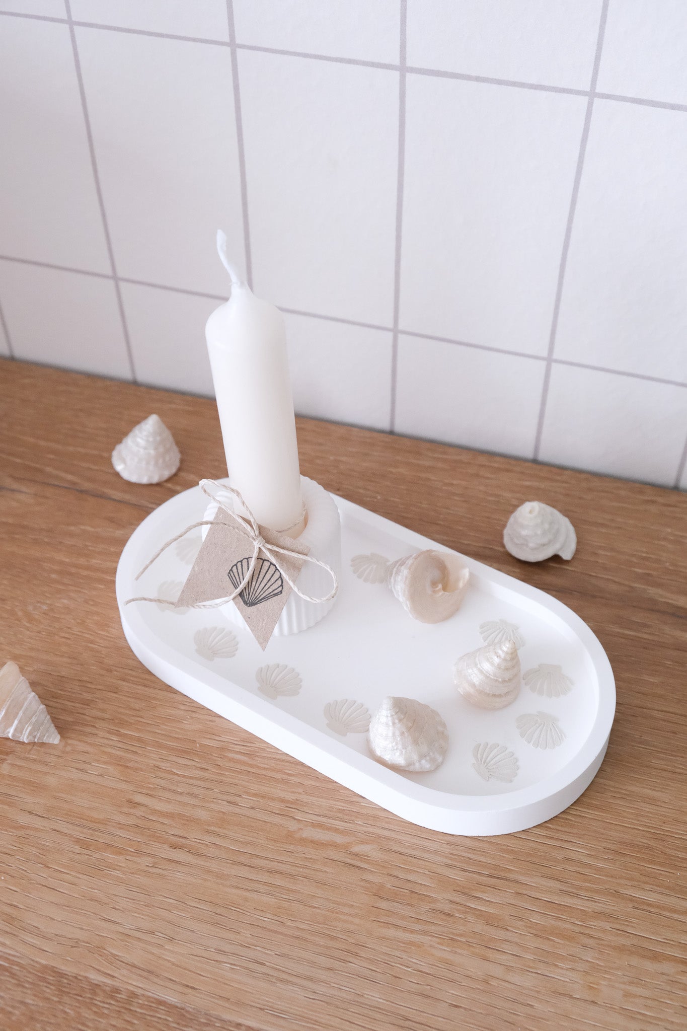 VORBESTELLUNG - Schablone I Muscheln 16,4 x 7,9 cm