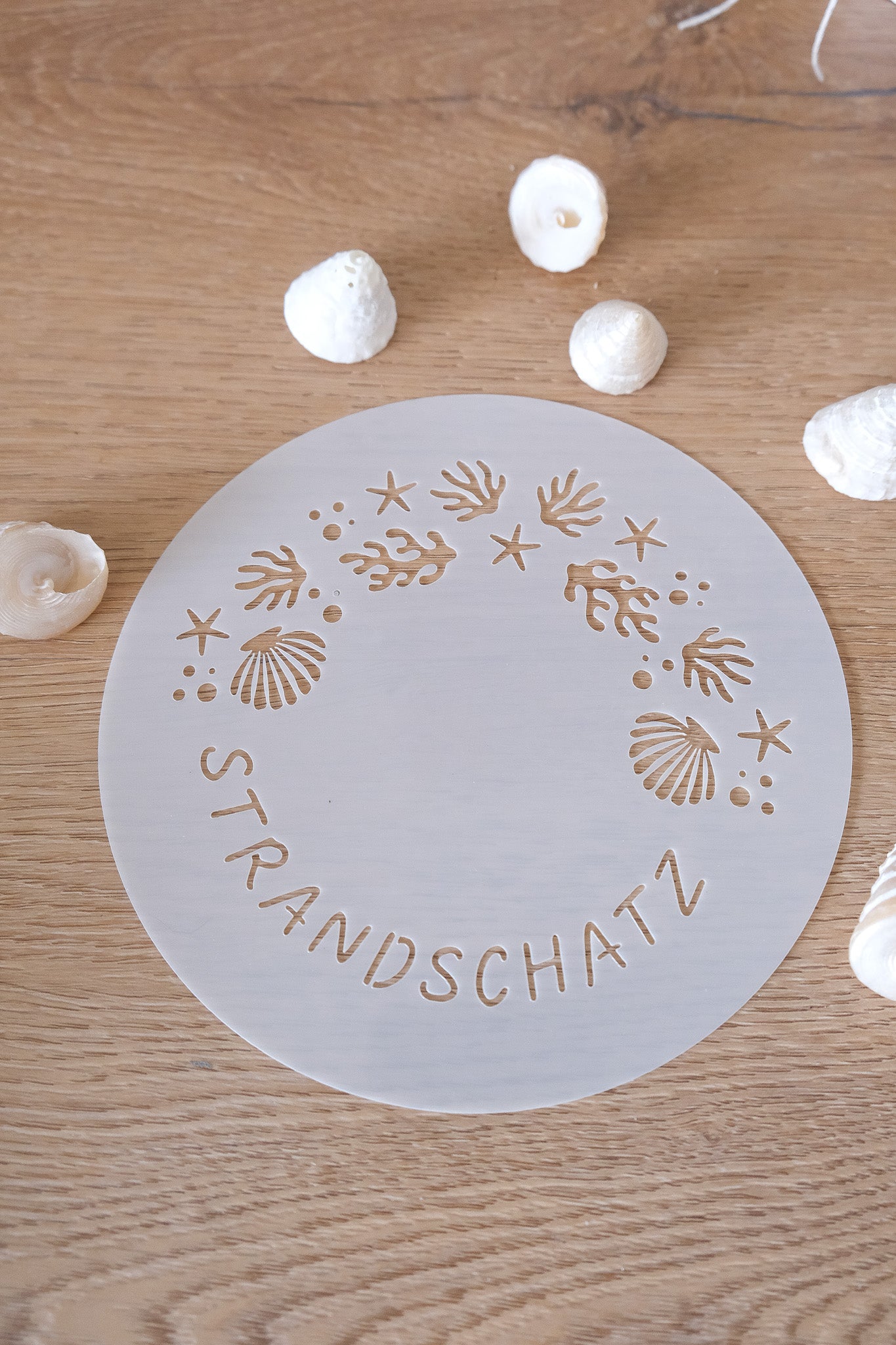 VORBESTELLUNG - Schablone I Strandschatz I 15 cm
