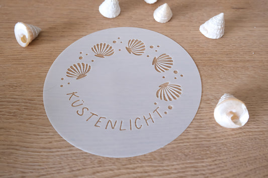 VORBESTELLUNG - Schablone I Küstenlicht I 15 cm