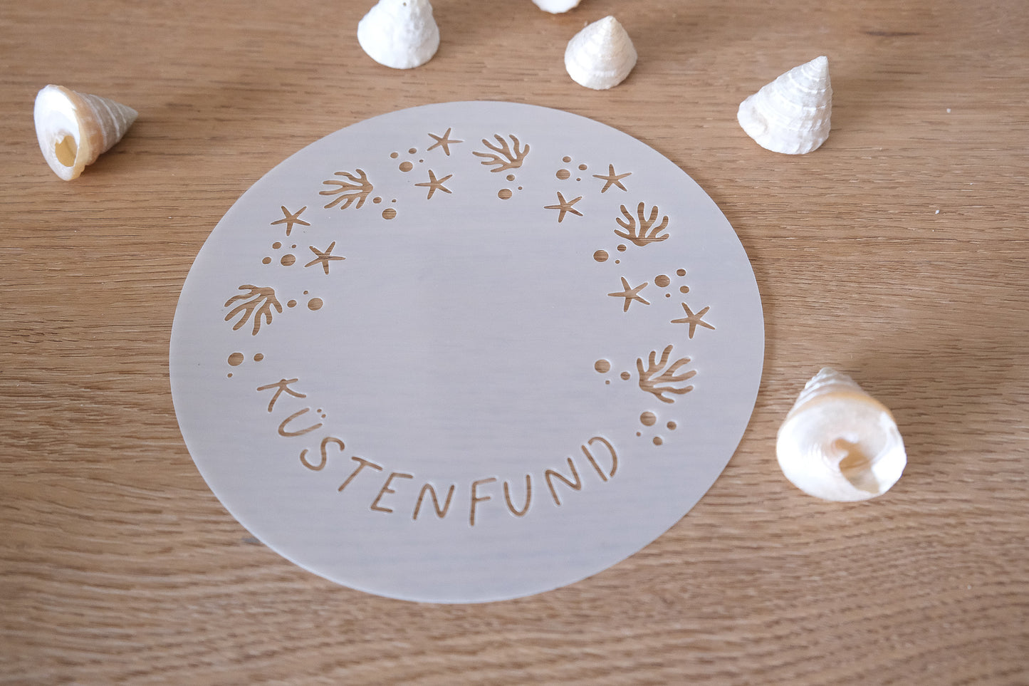 VORBESTELLUNG - Schablone I Küstenfund I 15 cm