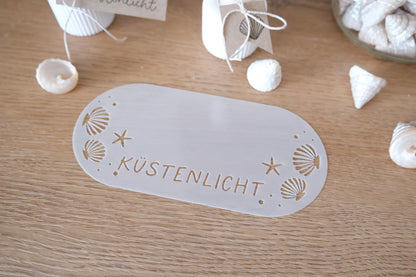 VORBESTELLUNG - Schablone I Küstenlicht 16,4 x 7,9 cm