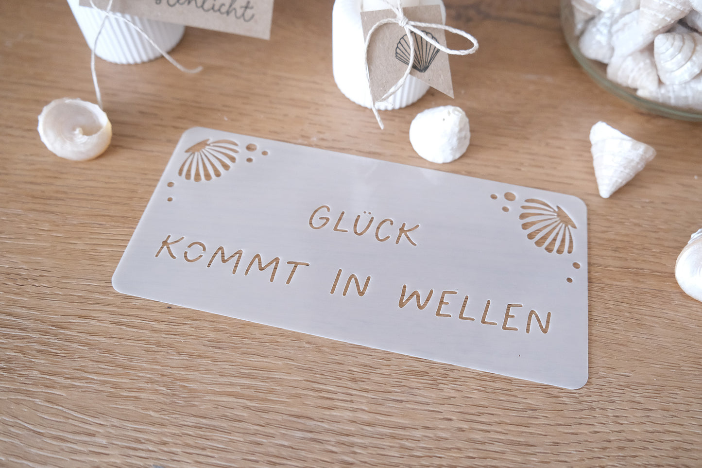 VORBESTELLUNG - Schablone I Glück 7,8 x 16,3 cm