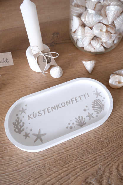 VORBESTELLUNG - Schablone I Küstenkonfetti 16,4 x 7,9 cm