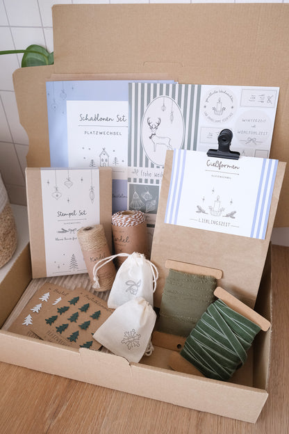Bastelbox Wald Weihnachten