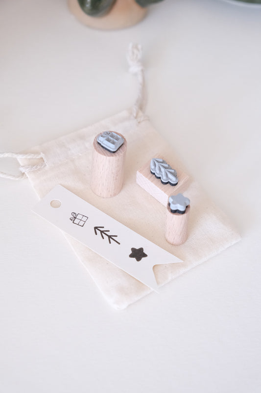 Ministempel Set | Winter Nr. 3 | 3 Stück