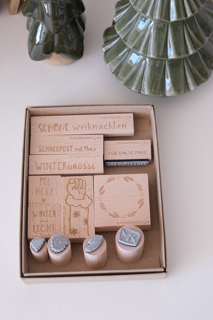 Stempel Set | Box Winter  Nr. 2| 12 Stempel