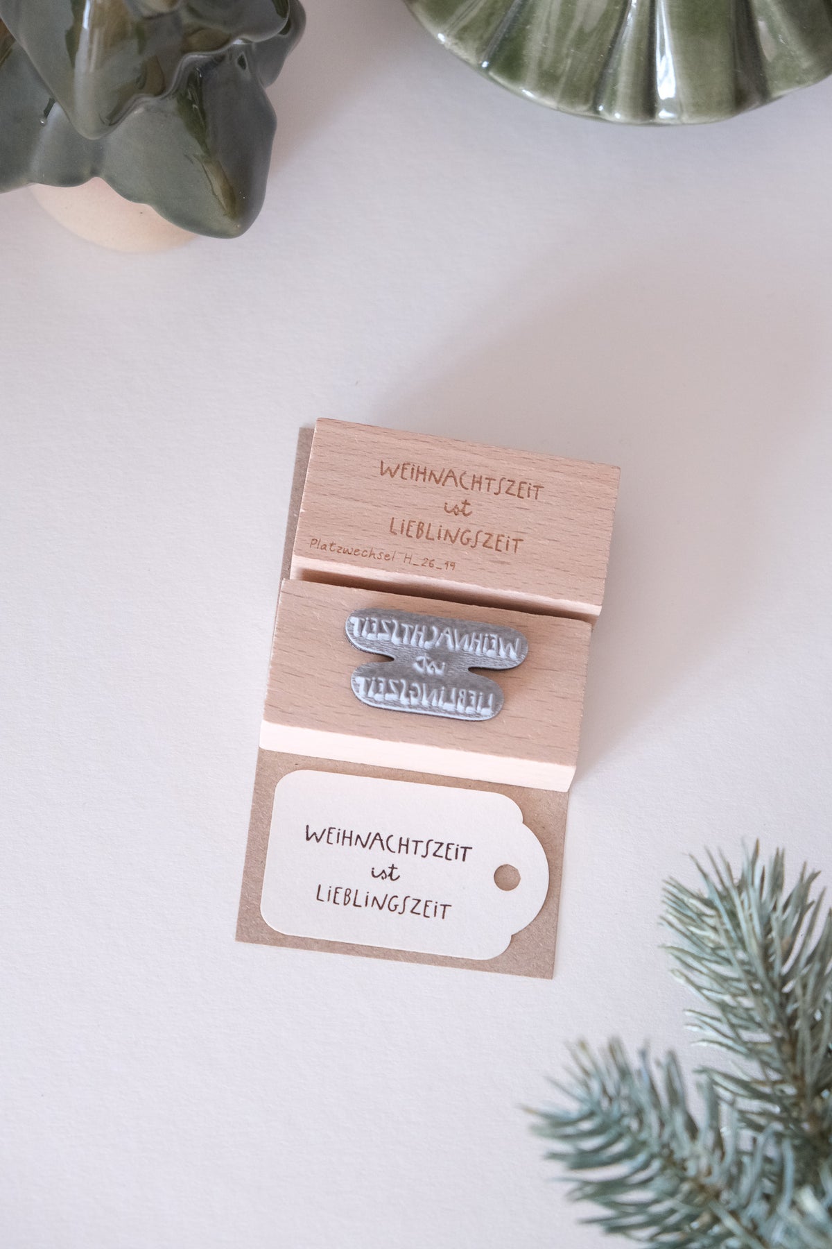 VORBESTELLUNG I WEIHNACHTSZEIT ist LIEBLINGSZEIT | 6 x 3 cm