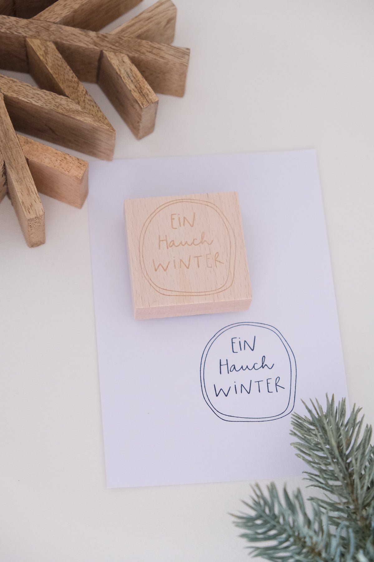 VORBESTELLUNG I EIN Hauch WINTER | 5 x 5 cm