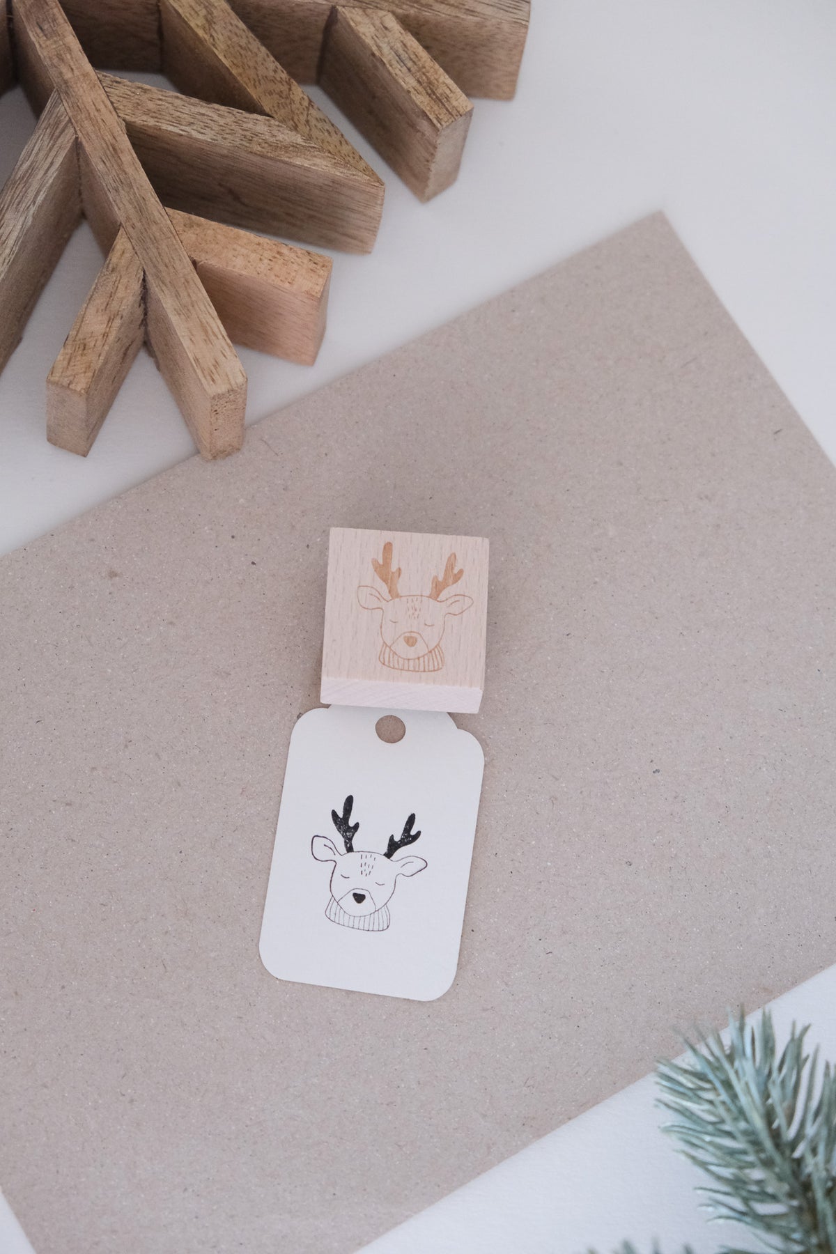 VORBESTELLUNG | Hirsch | 3 x 3 cm