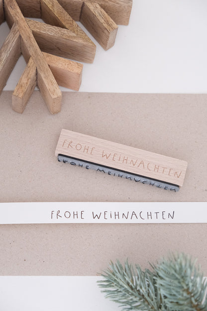 VORBESTELLUNG | FROHE WEIHNACHTEN | 2 x 10 cm