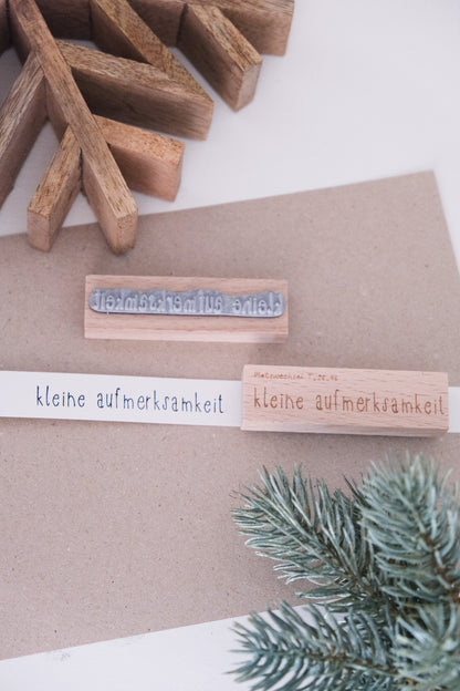 VORBESTELLUNG | kleine aufmerksamkeit | 2 x 6 cm
