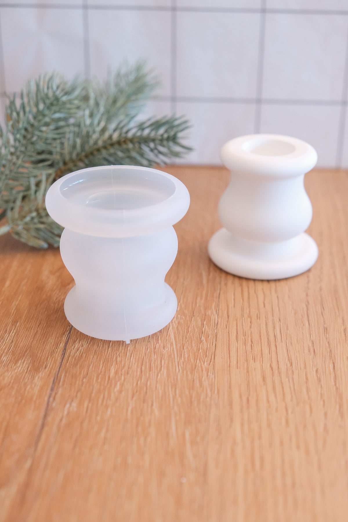 Gießform I Kerzenständer klein