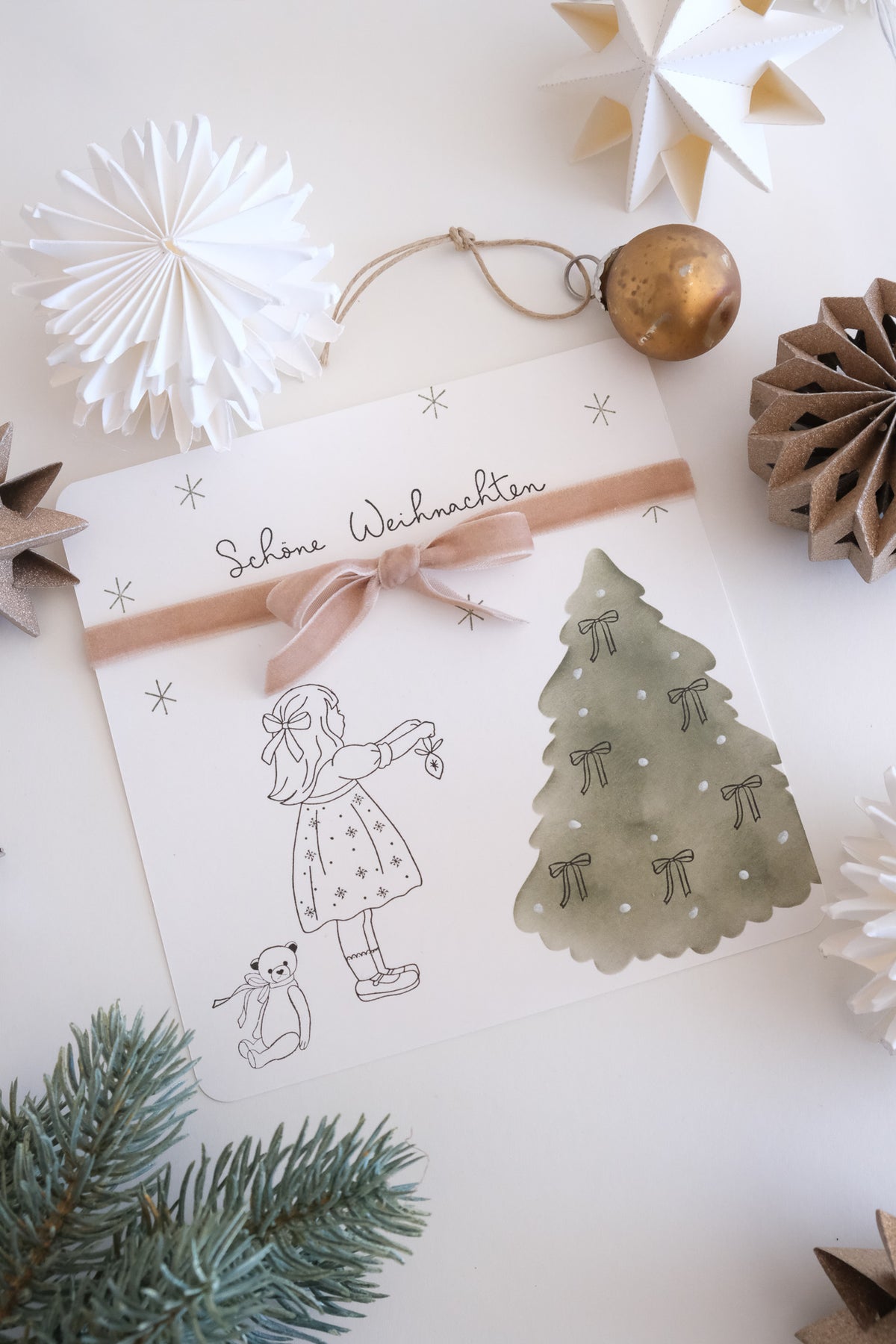 Bastelbox nostalgische Weihnachten