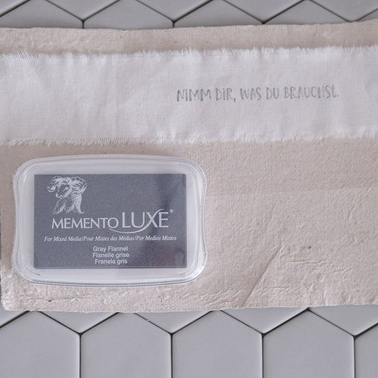 Stempelkissen | Memento Luxe | "Gray Flannel"