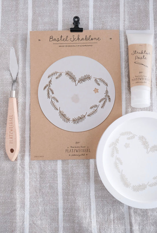 Schablone I Herz I 12,5 cm