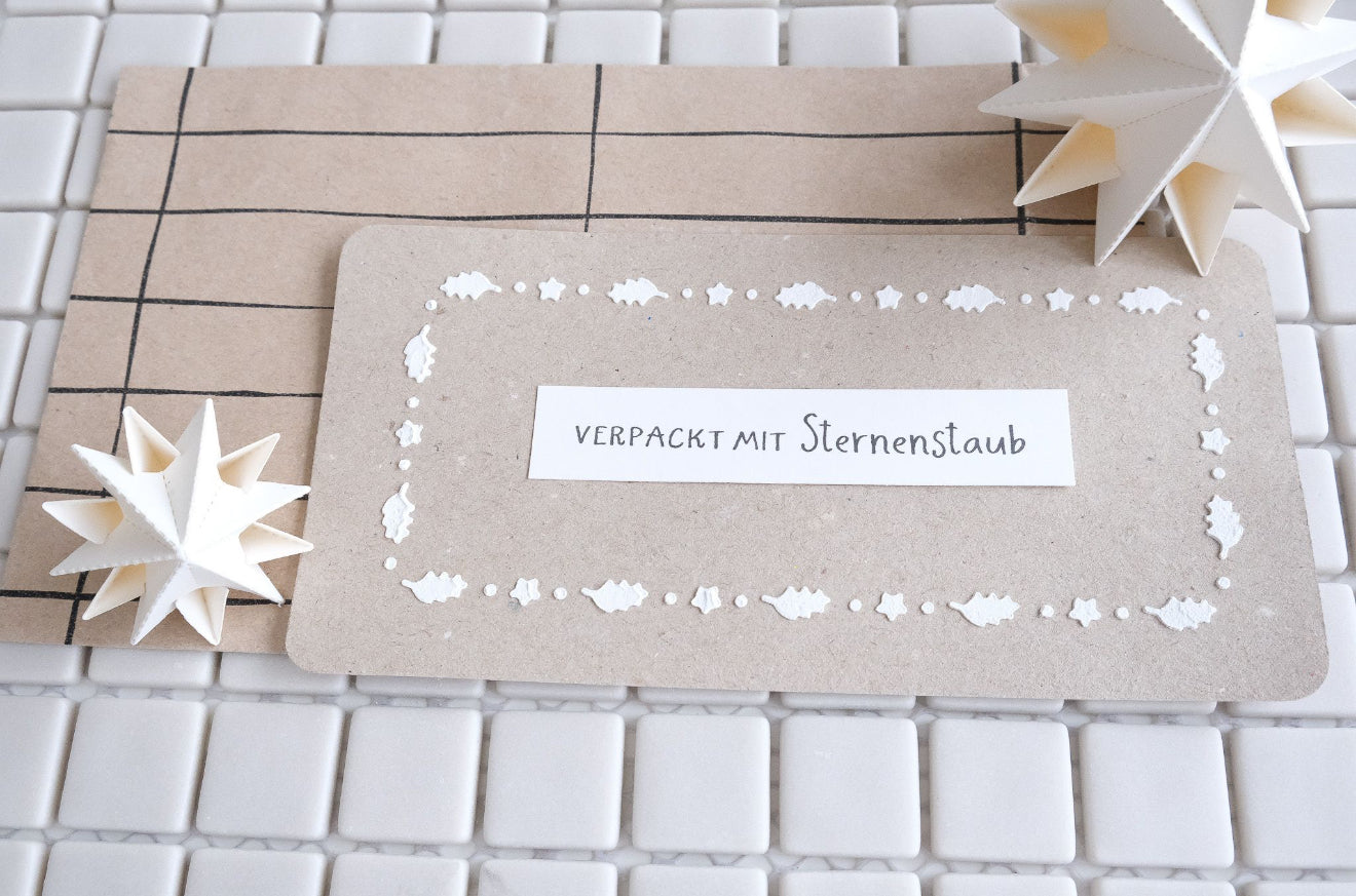 Textstempel | Sternenstaub | 10 cm