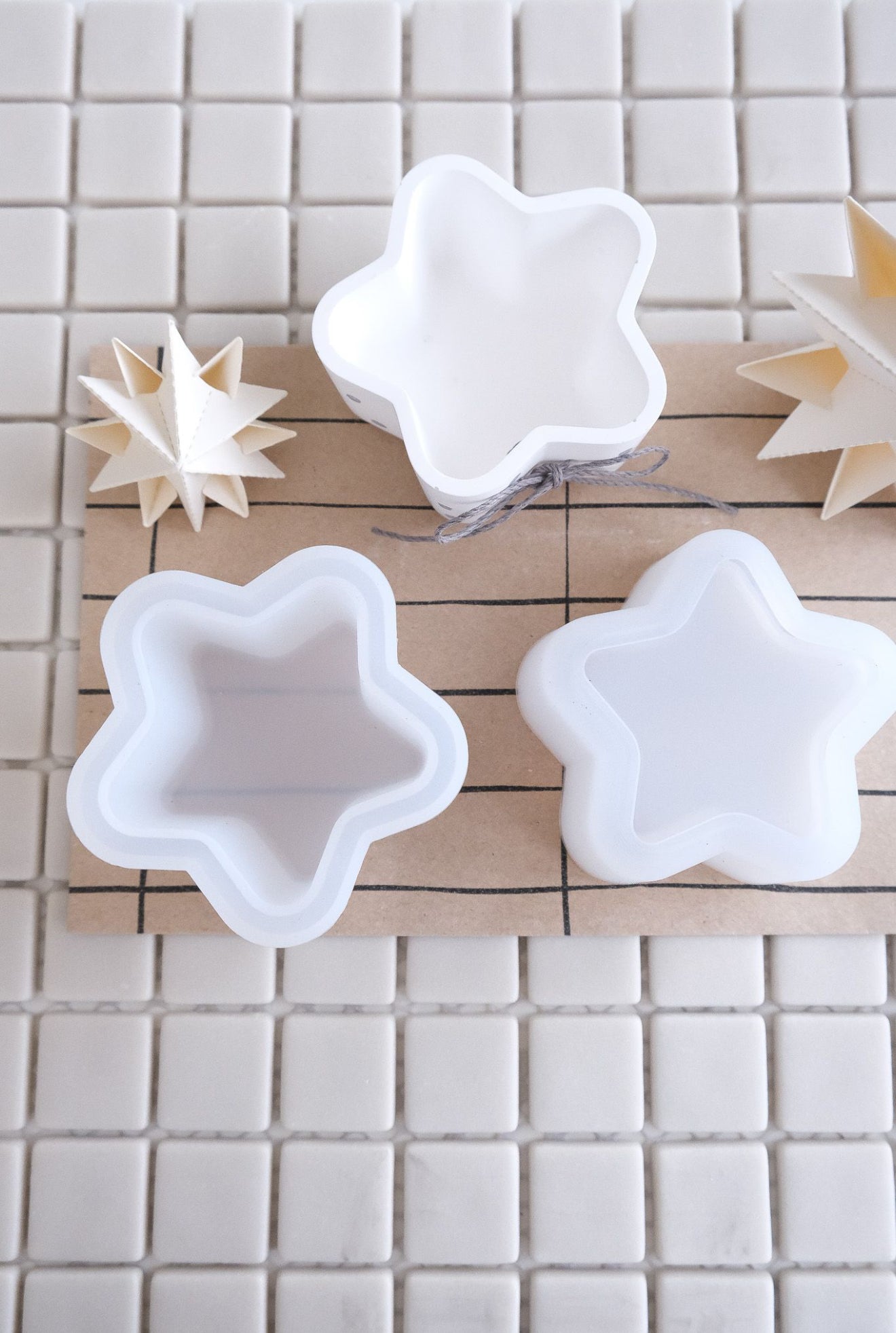 Gießform | Stern | 6,5 x 3,5 cm