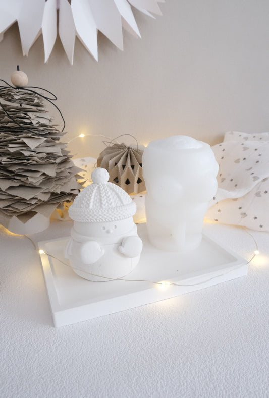 Gießform | Schneemann | 9 x 6,8 cm