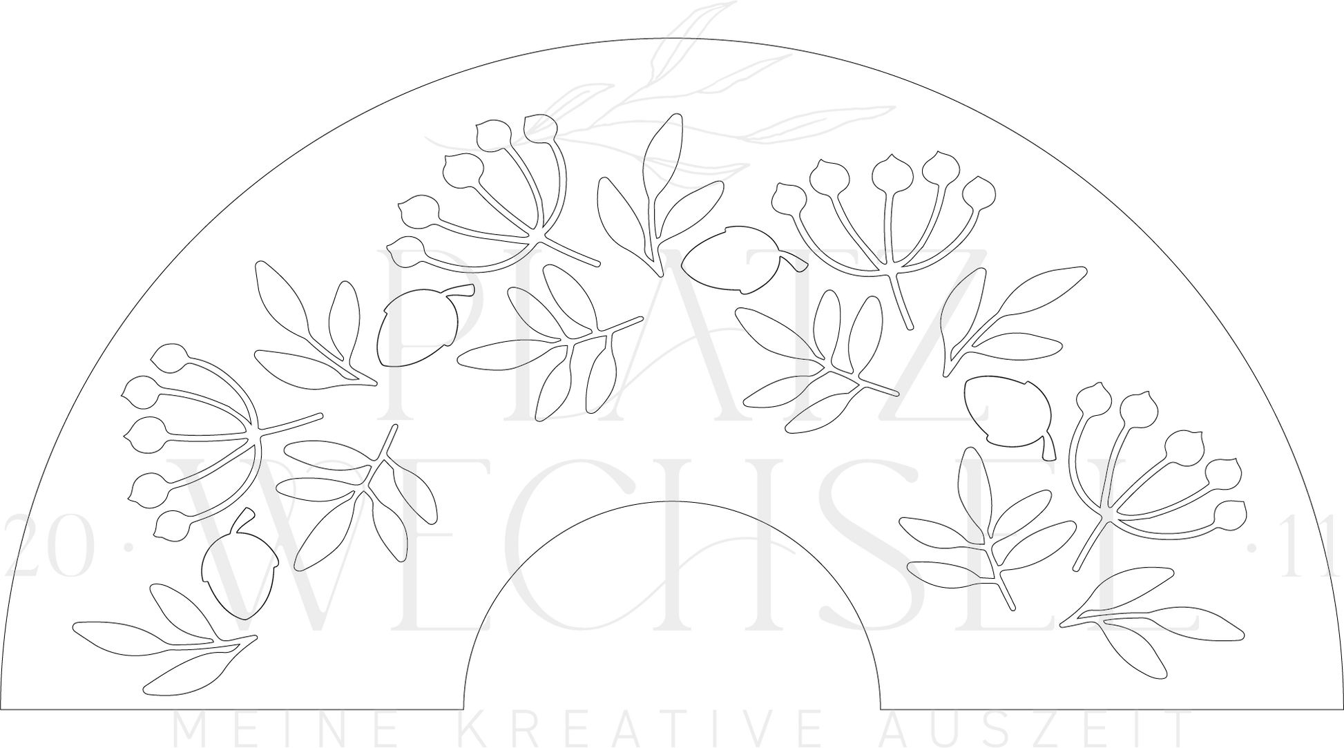 Motiv Lampenschirm mit Wasserzeichen.