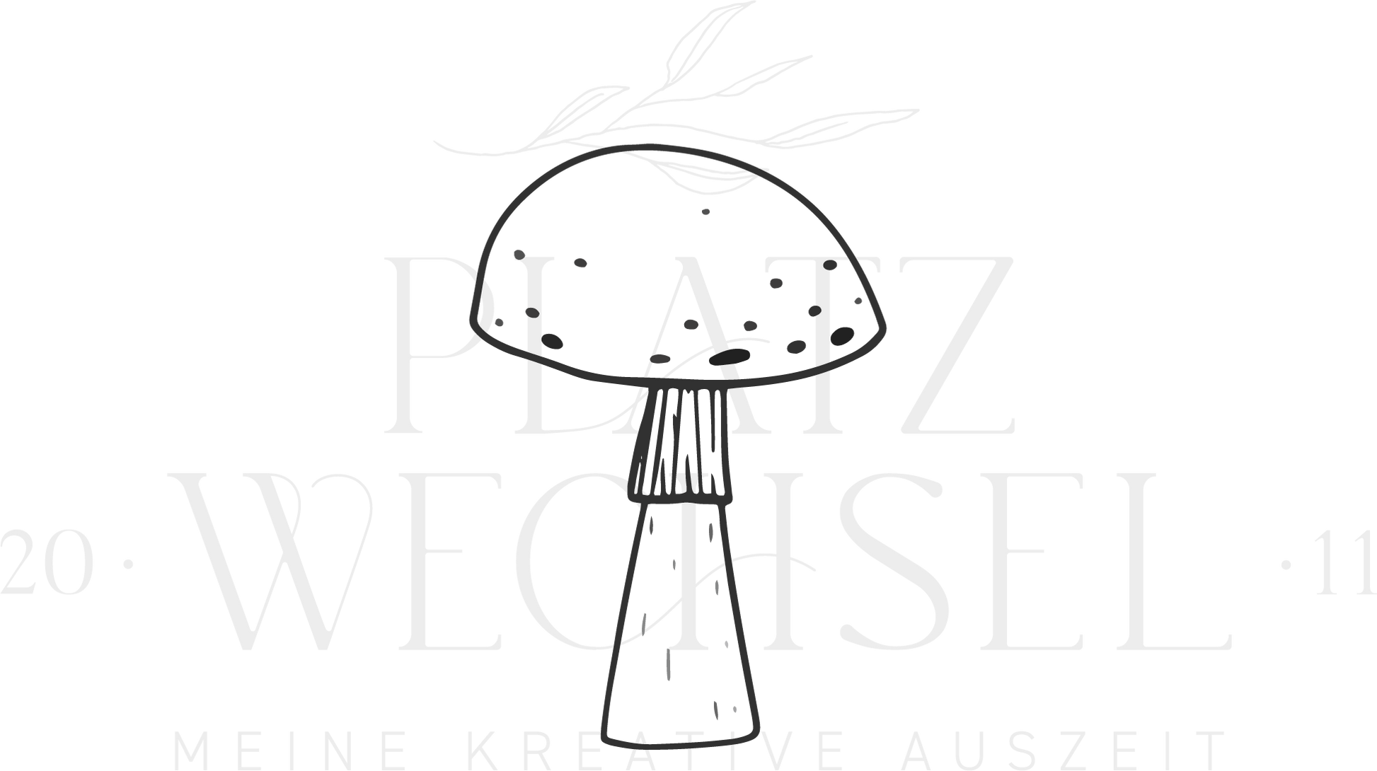 Motiv Pilz mit Wasserzeichen