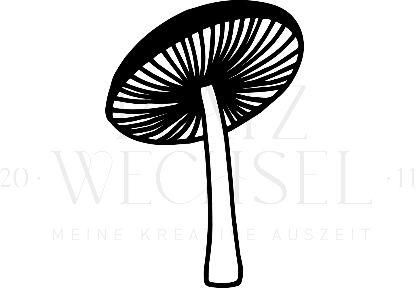 Motiv Pilz mit Wasserzeichen.