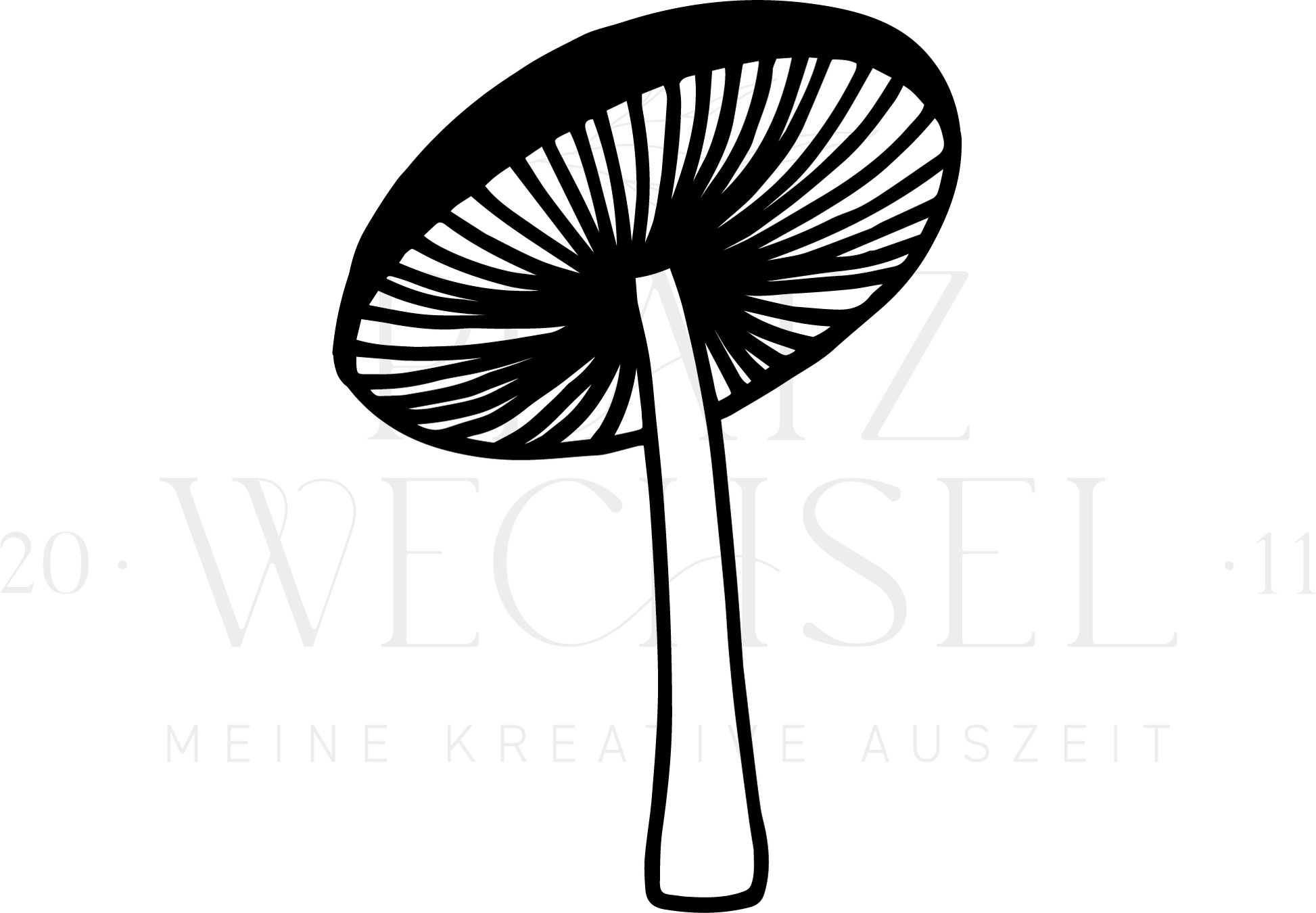 Motiv Pilz mit Wasserzeichen.