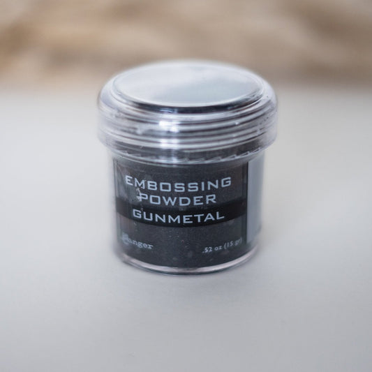 Embossing Powder Gunmetal