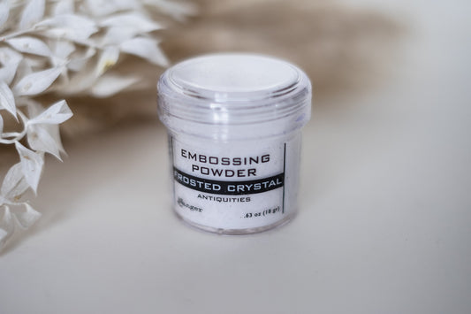 Embossing Powder Frosted Crystal von Ranger 